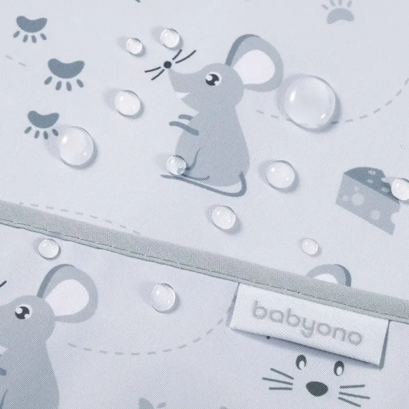 Babero Blw Largo Impermeable 6m A 2años Mouse