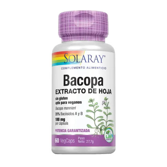 Bacopa · Solaray · 60 cápsulas