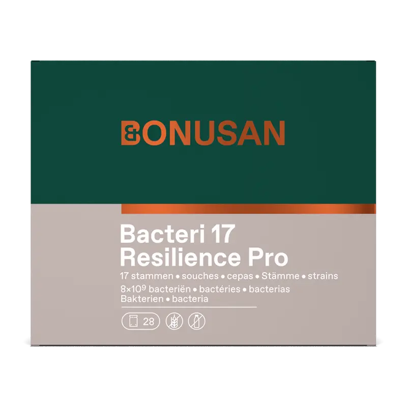 Bacteri 17 Resilience Pro · Bonusan · 28 sobres