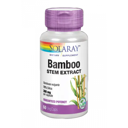 Bamboo · Solaray · 60 cápsulas