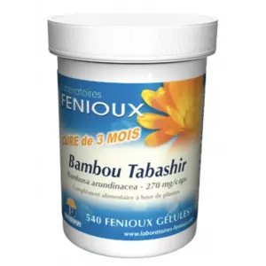 Bambou Tabashir · Fenioux · 540 cápsulas