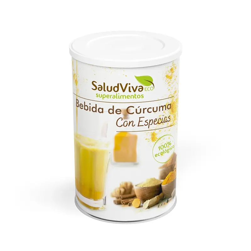 Bebida de Cúrcuma con Especias Eco · Salud Viva · 250 gramos