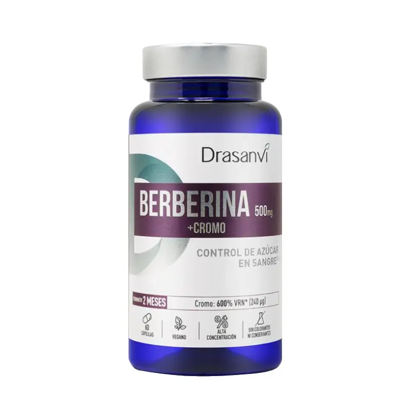 Berberina con Cromo · Drasanvi · 60 cápsulas
