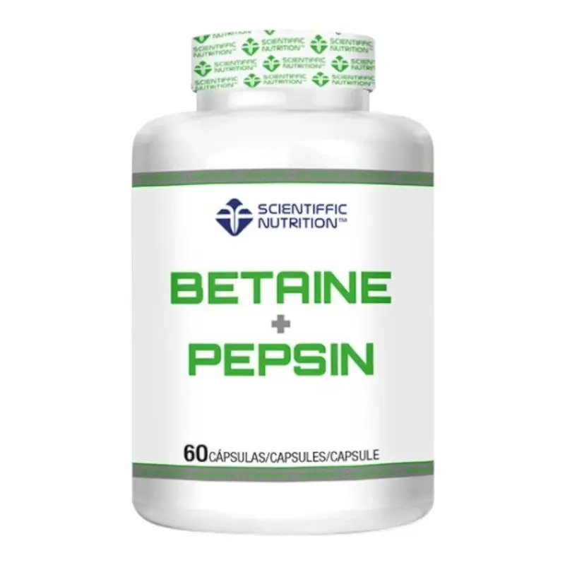 Betaine + Pepsin 60 Caps