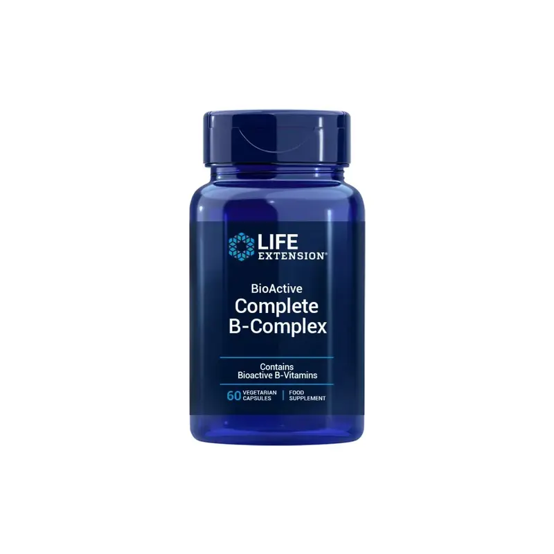 BioActive Complete B-Complex · Life Extension · 60 cápsulas