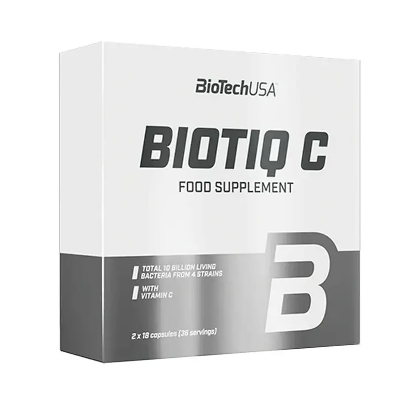 Biotiq C - 36 Cápsulas - Probioticos - Biotech Usa