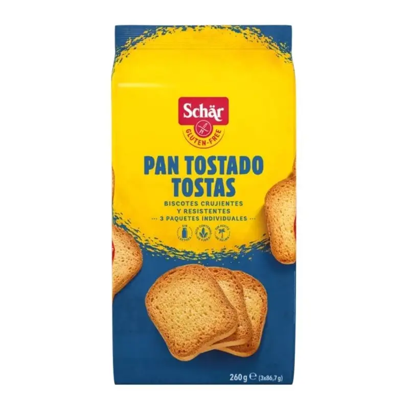 Biscotes Crujientes Sin Gluten 260g