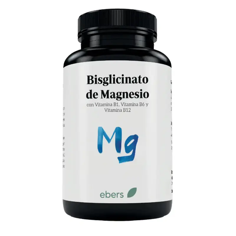 Bisglicinato de Magnesio · Ebers · 60 cápsulas