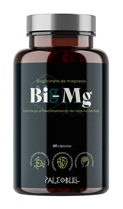 Bisglicinato de Magnesio · Paleobull · 60 cápsulas