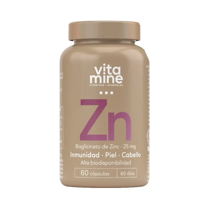 Bisglicinato de Zinc · Herbora · 60 cápsulas