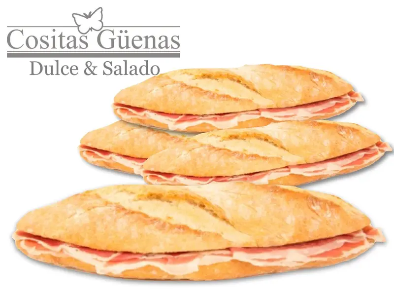 Bocadillo de jamón ibérico, 1 unidad