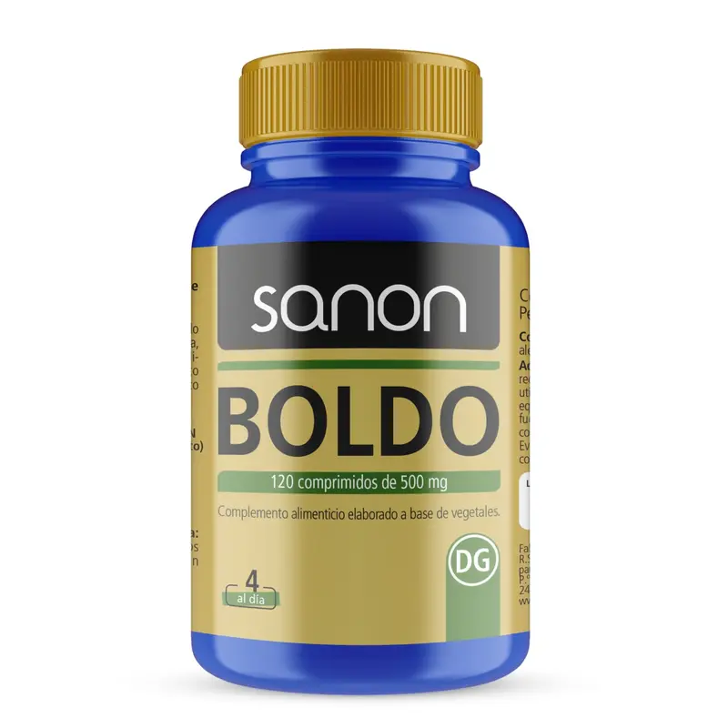 Boldo · Sanon · 120 comprimidos