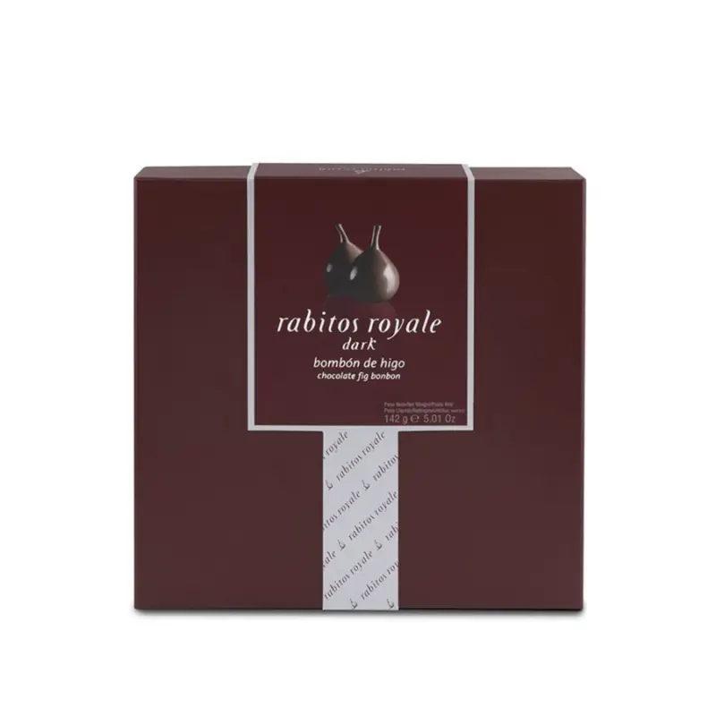 Bombones de Higo con Chocolate Negro Rabitos Royale 142g