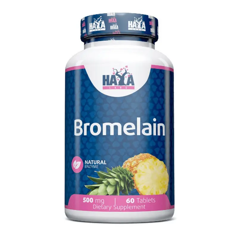 Bromelina 500mg - 60 Cápsulas - Digestivos - Haya Labs