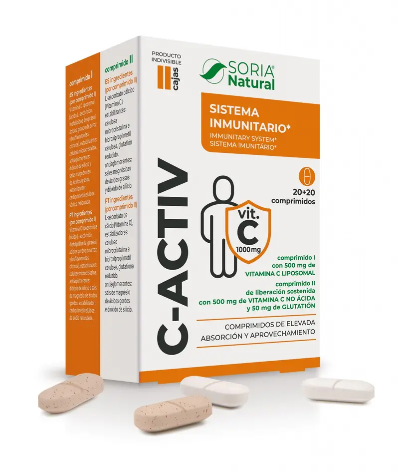 C-Activ · Soria Natural · 20+20 comprimidos