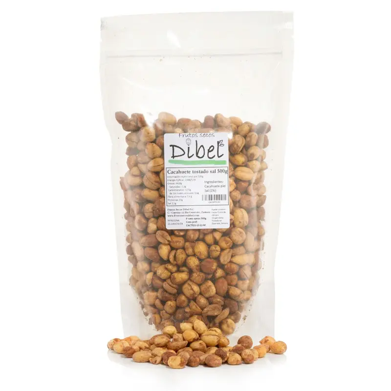 Cacahuete Tostado Sal 1kg