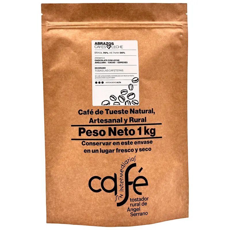 Cafe Sin Intermediarios Café Brasil Abrazos En Grano 1 Kg