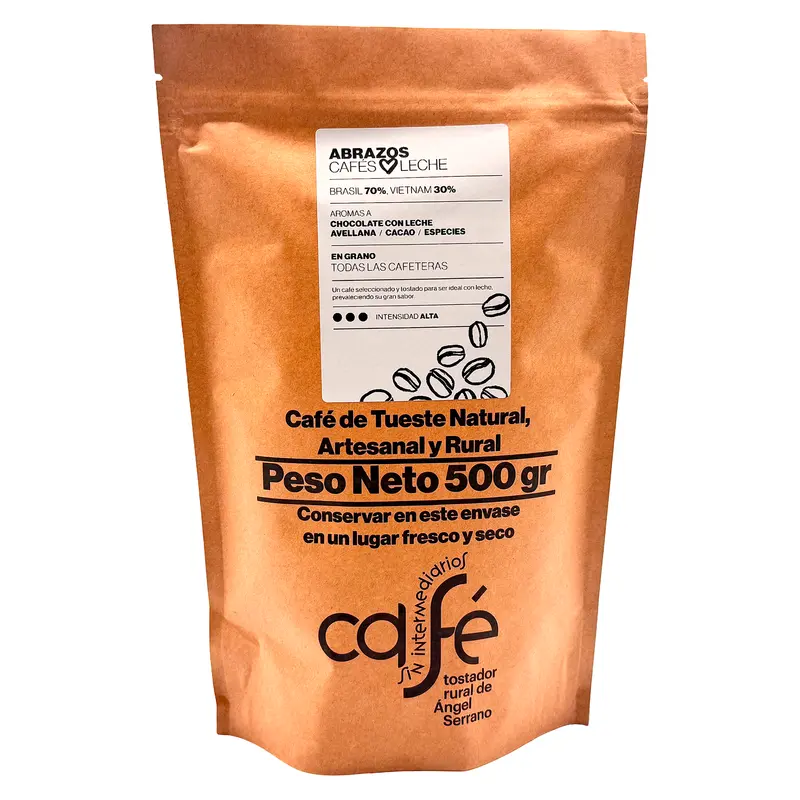 Cafe Sin Intermediarios Café Brasil Abrazos En Grano 500 G