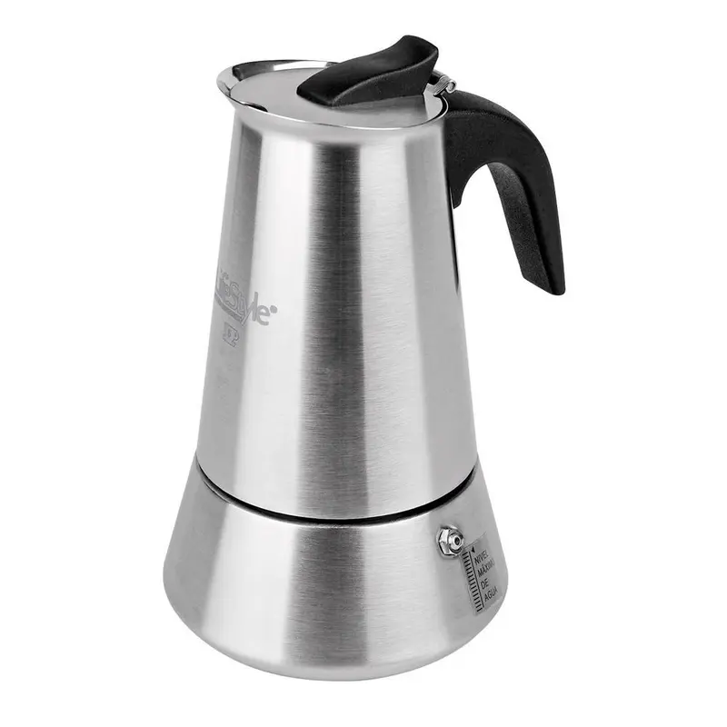 Cafetera Inoxidable 6 Tazas