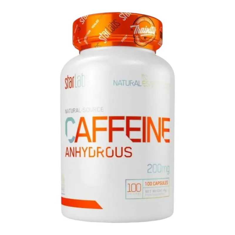 Caffeine Anhydrous 200 Mg 100 Caps