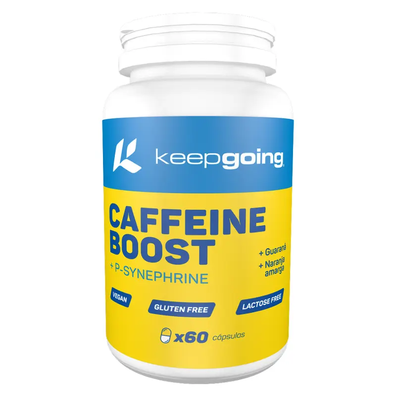 Caffeine Boost · Keepgoing · 60 cáps.