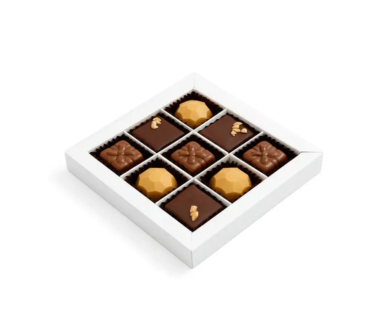 Caja 9 Bombones Variados
