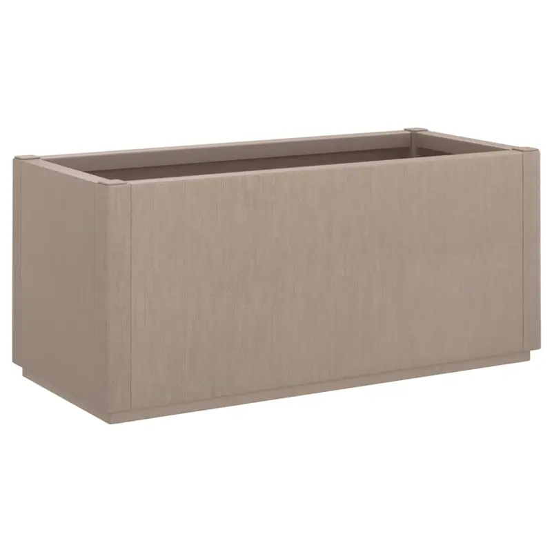 Caja De Flores De Jardín Marrón Claro