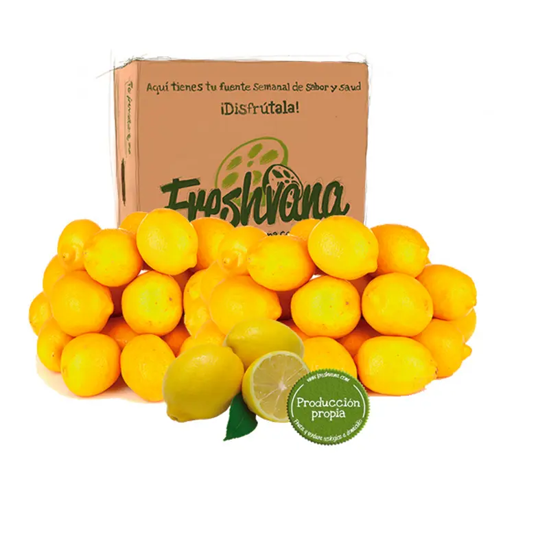 Caja De Limón Ecológico Freshvana 6 Kg
