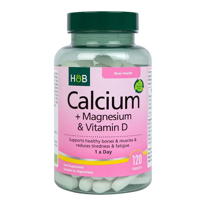 Calcio + Magnesio & Vitamina D - Tabletas