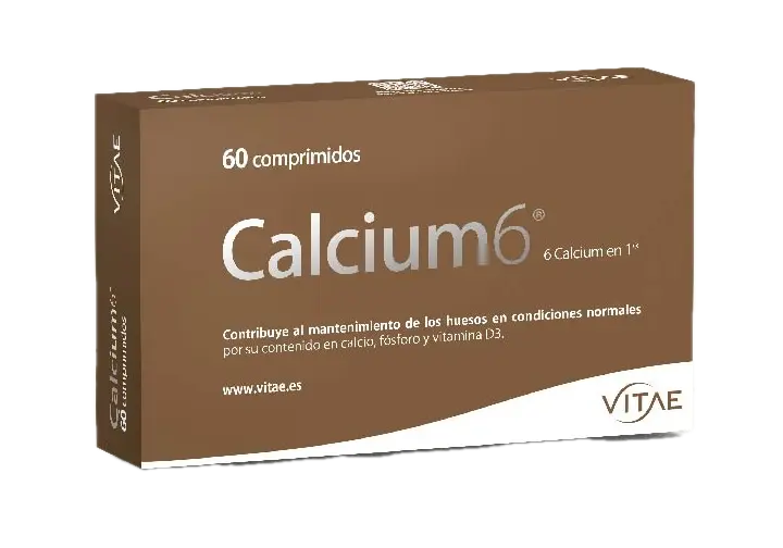 Calcium6 · Vitae · 60 comprimidos
