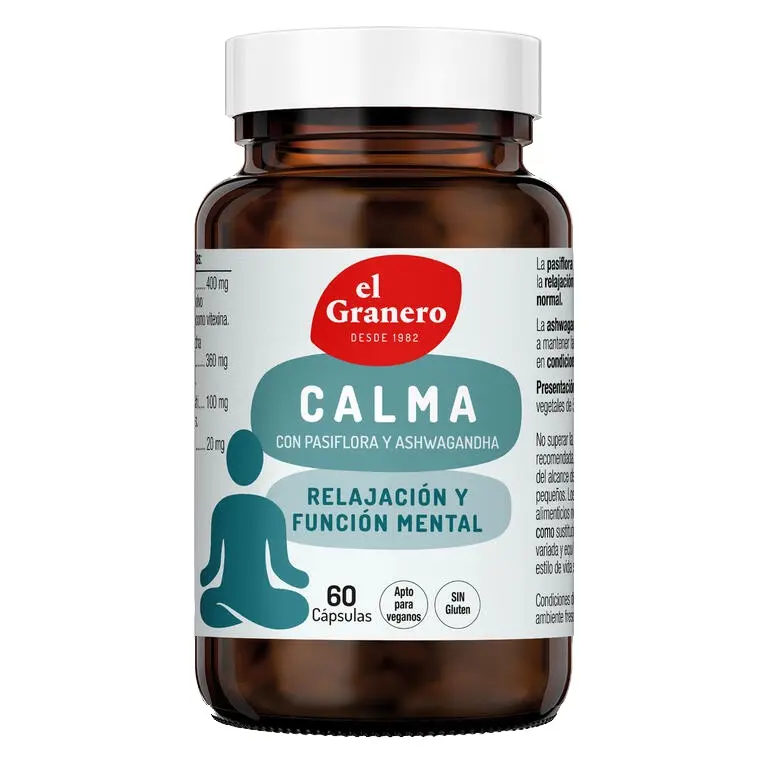 Calma · El Granero Integral · 60 cápsulas
