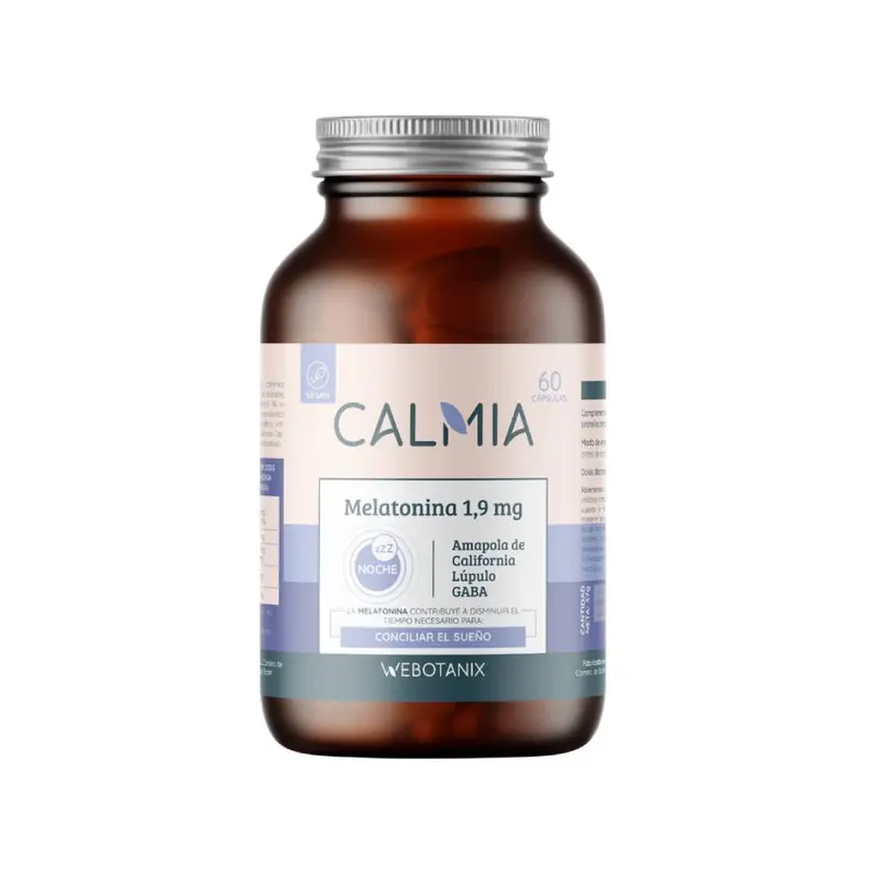 Calmia Noche Melatonina 60 cápsulas