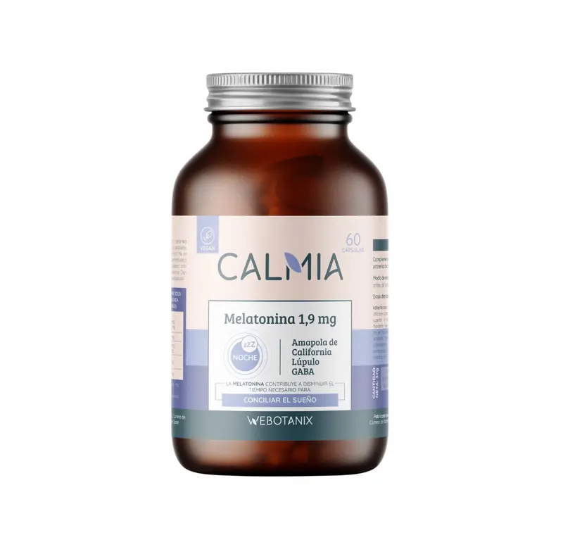 Calmia Noche · WeBotanix · 60 cápsulas