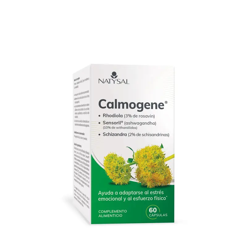 Calmogene con Rhodiola Complex · Natysal · 60 cápsulas