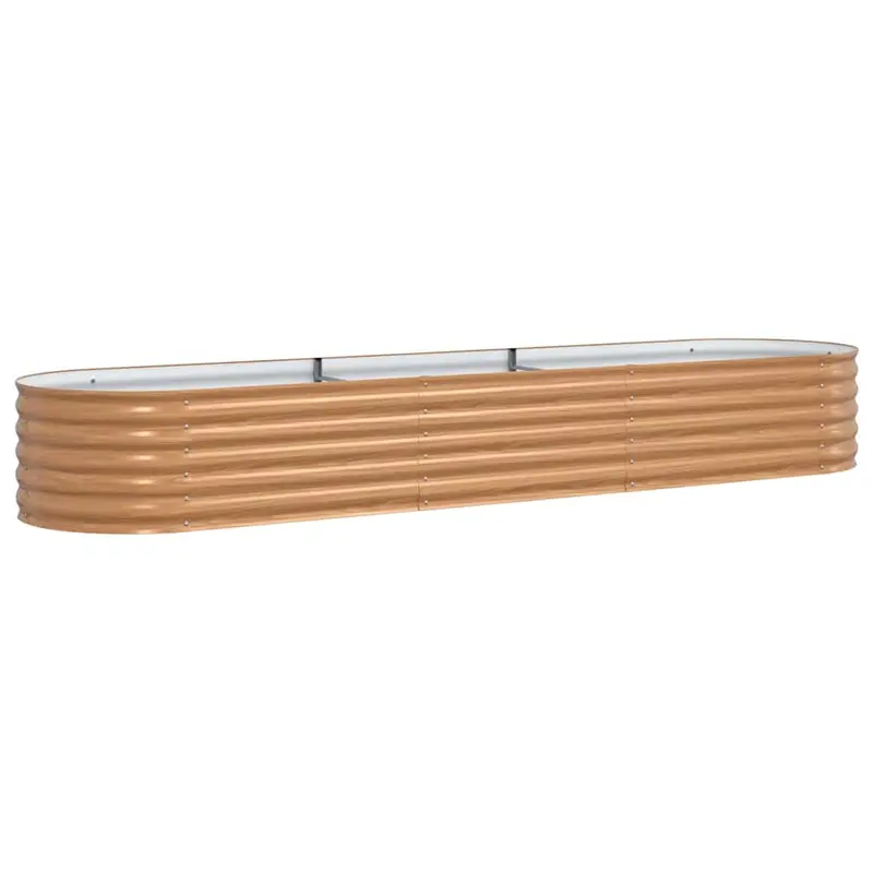 Cama Elevada Marrón 320 X 80 X 44 Cm Acero