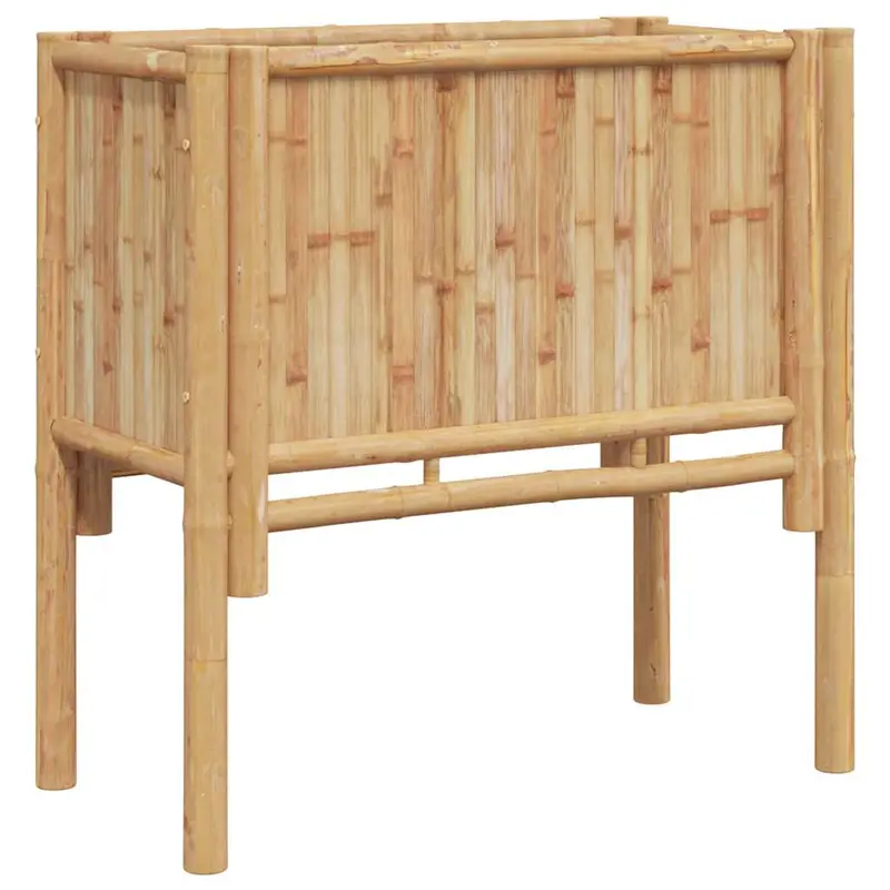 Cama Elevada Marrón 70 X 35 X 70 Cm Bambú