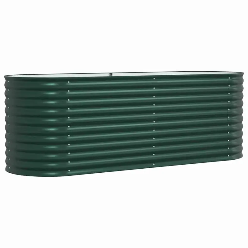 Cama Elevada Verde 240 X 80 X 81 Cm Acero