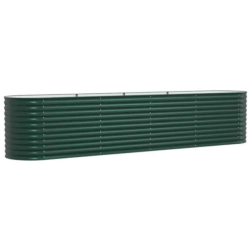 Cama Elevada Verde 400 X 80 X 81 Cm Acero