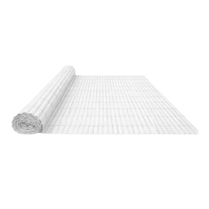 Cañizo Pvc Simple Cara Plasticane Blanco 1x3 M Nortene