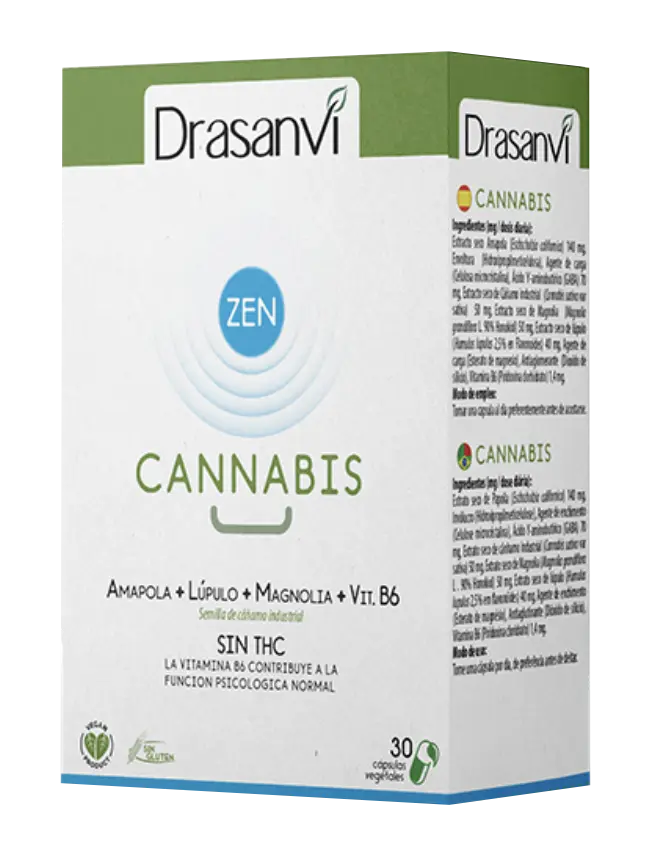 Cannabis ZEN · Drasanvi · 30 cápsulas