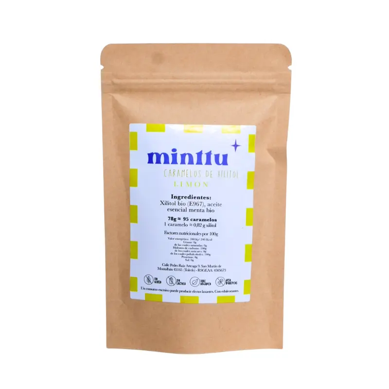 Caramelos 100% De Xilitol Sin Azucár · Limón 78g