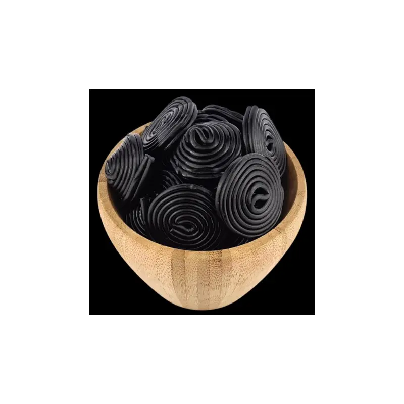 Caramelos Rollitos De Regaliz Bio A Granel 25 Kg