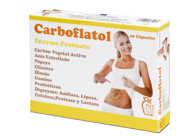 Carboflatol · DIS · 30 cápsulas