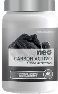 Carbón Activo · Neo · 45 cápsulas