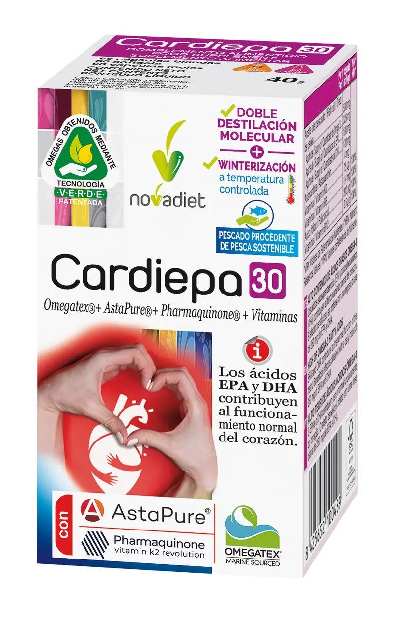 Cardiepa · Nova Diet · 30 cápsulas