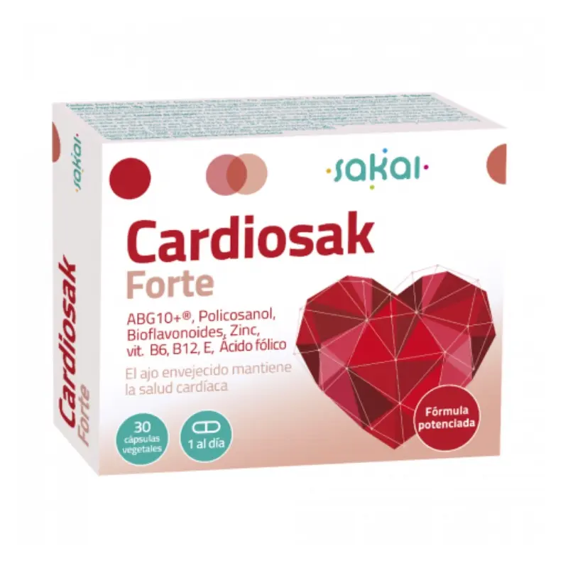 Cardiosak Forte · Sakai · 30 cápsulas