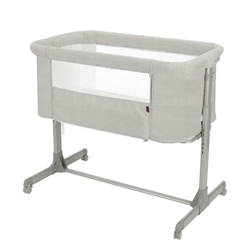 Carrello Minicuna Co-sleeping Para Bebe Luna Carbon Grey