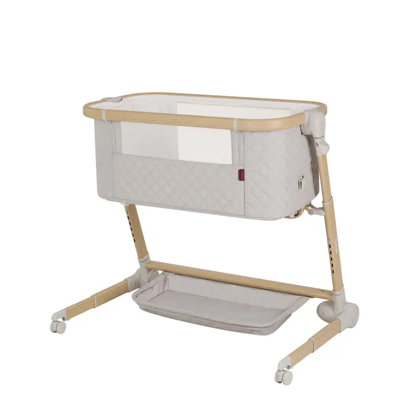 Carrello Minicuna Colecho Para Bebe Salsa Velora Grey