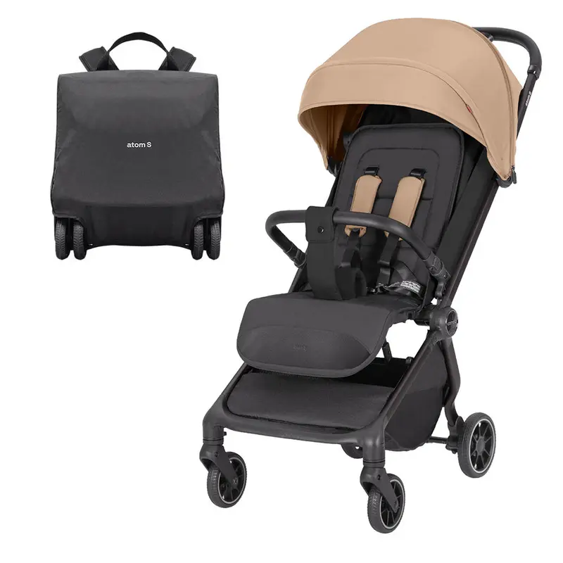 Carrello Silla De Paseo Ligera Atom S Down Beige