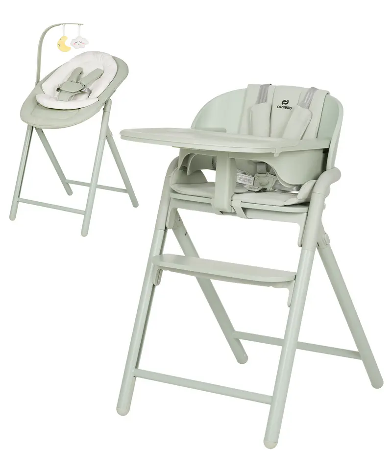 Carrello Trona Evolutiva Para Bebé Tenero Elysium Green